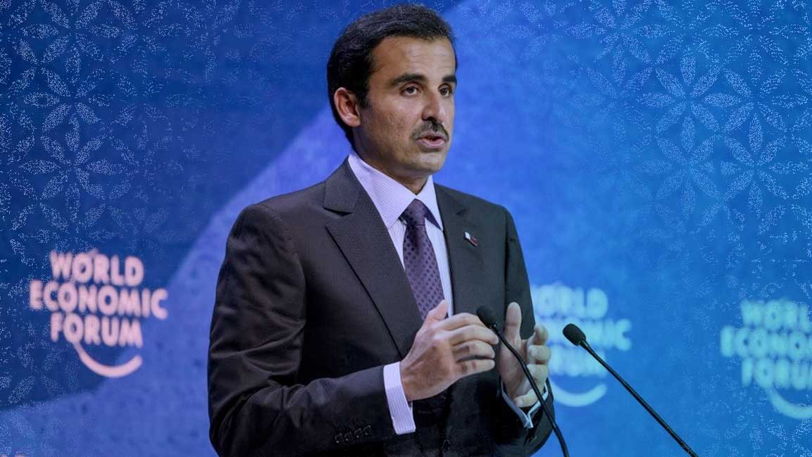 Sheikh Tamim hails FIFA World Cup as a vehicle for change at Davos summit