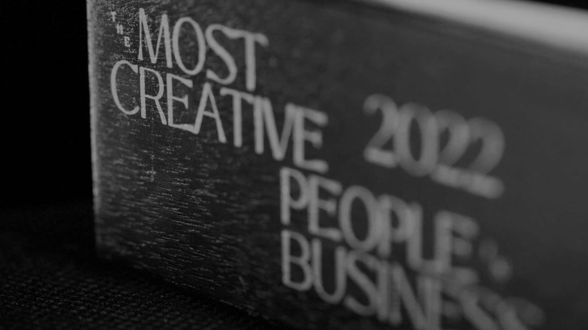 Most Creative People in Business trophy will reflect the lasting legacy of innovation