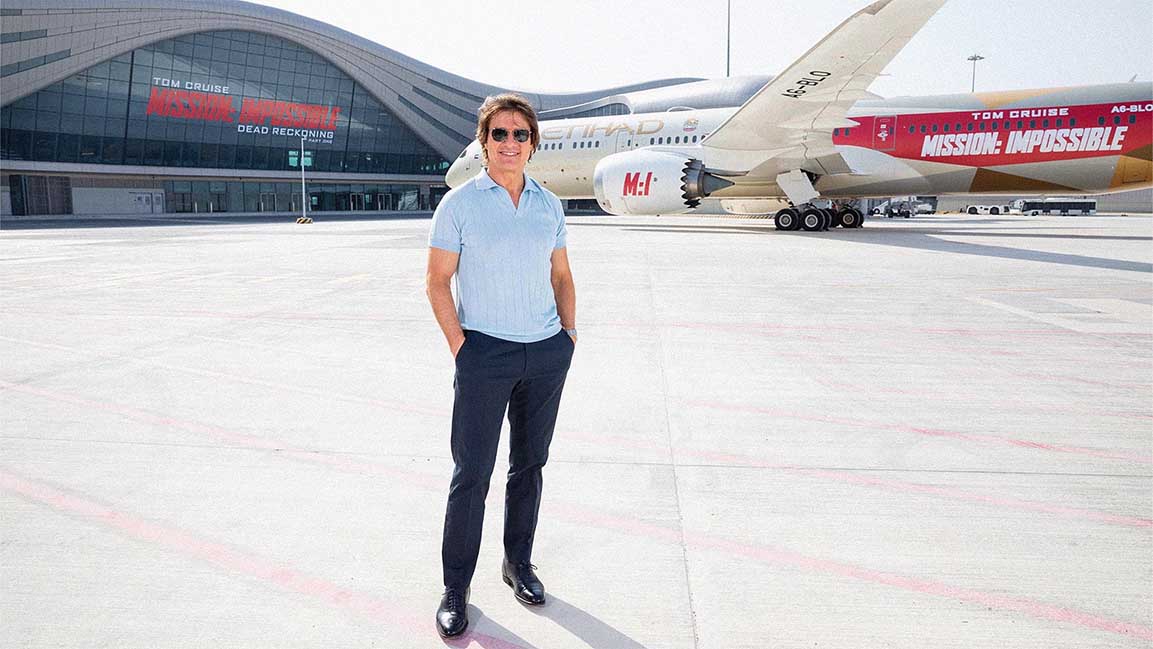 Tom Cruise is in Abu Dhabi for the new Mission Impossible Middle East premiere