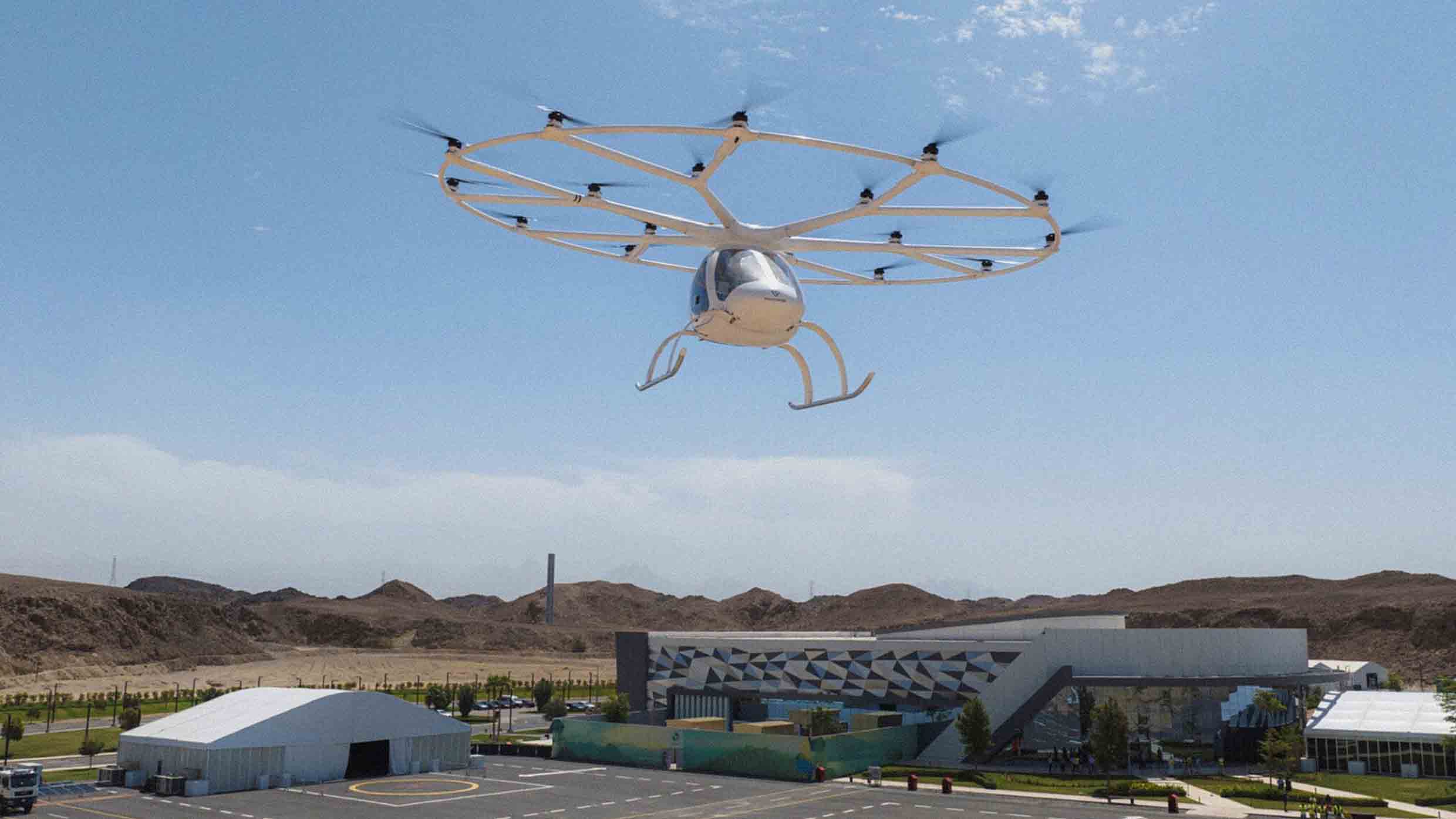 We’ve a lift-off…NEOM and Volocopter test electric flying air taxi in Saudi Arabia