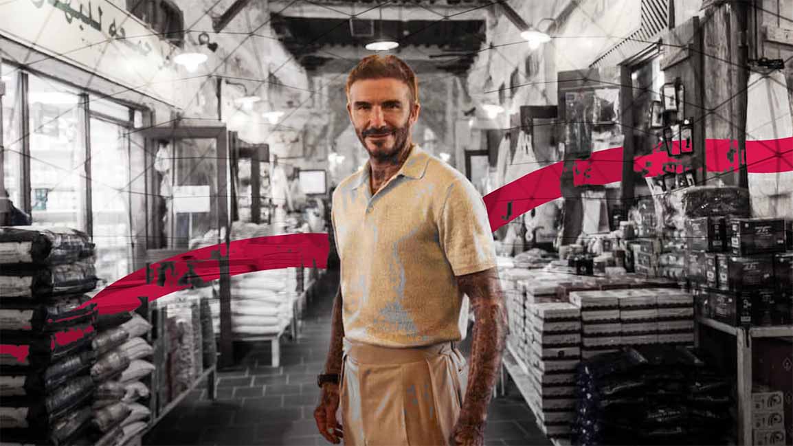 Qatar Tourism ropes in David Beckham to promote a new holiday campaign
